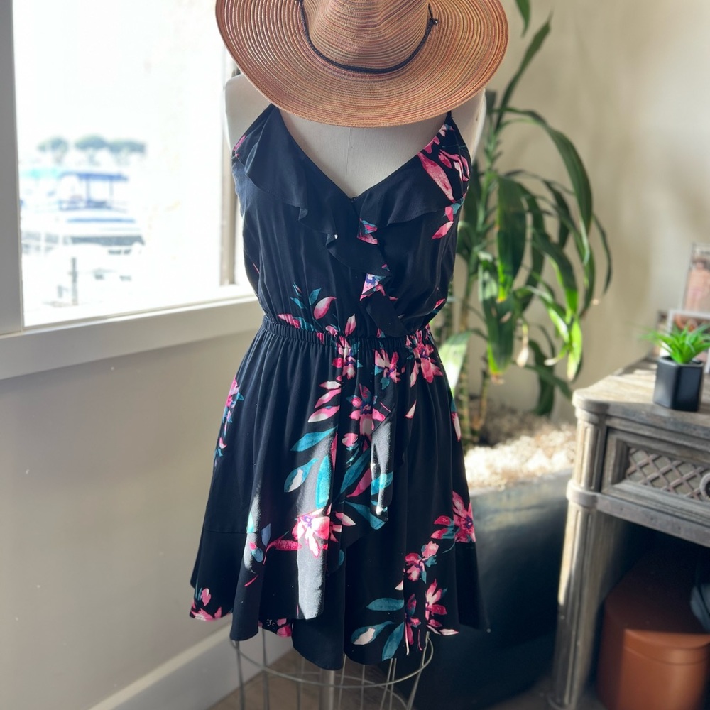 Express Mini Floral Print Dress